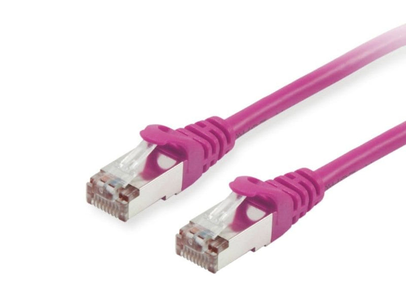 Equip Network Cable CAT.6 S FTP 2x RJ45 40.00M Lila