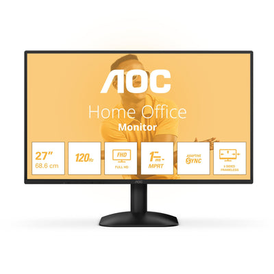 AOC Monitor 27 27B31H FHD IPS 120HZ 1MS 300CD M2 D-sub HDMIX2 DP — image 1