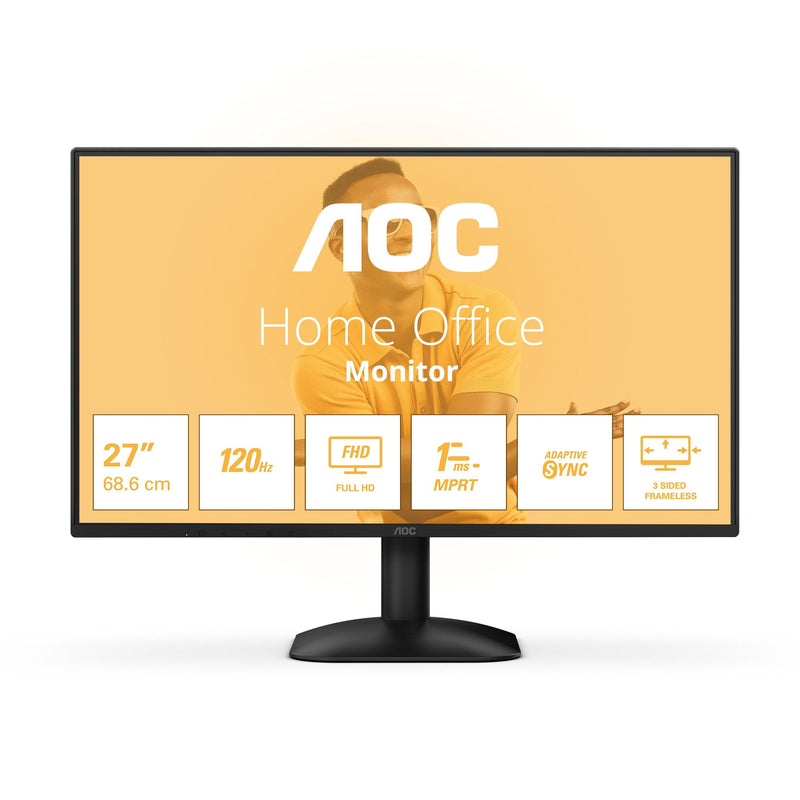 AOC Monitor 27 27B31H FHD IPS 120HZ 1MS 300CD M2 D-sub HDMIX2 DP