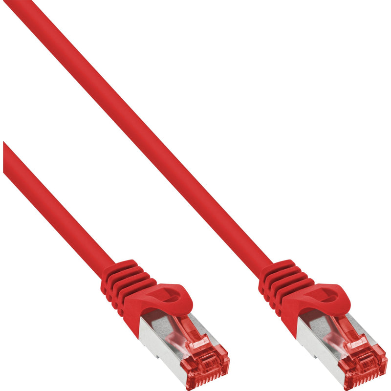 Inline Network Cable S/FTP Pimf CAT.6 250MHZ Pvc Cobre Red 1,5M