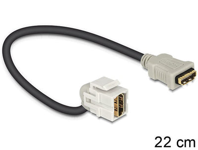 Delock Adapter HDMI Female HDMI Female 110° With Cable — image 1