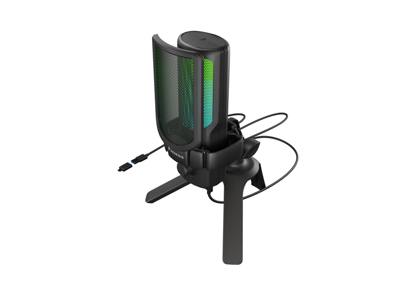 Natec Microphone Genesis Radium 250 USB Stand Black