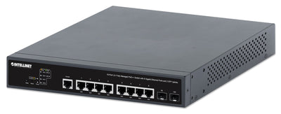 Intellinet 10-PORT L2 + Managed PoE + Switch 8X Gbit 2X Sfp — image 1