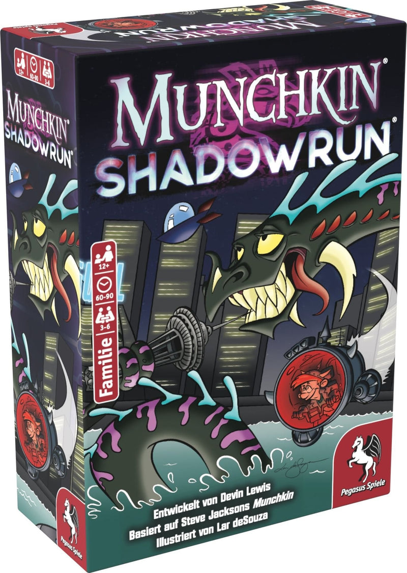 Pegasus Munchkin Shadowrun, Set Of Cartas 17037G