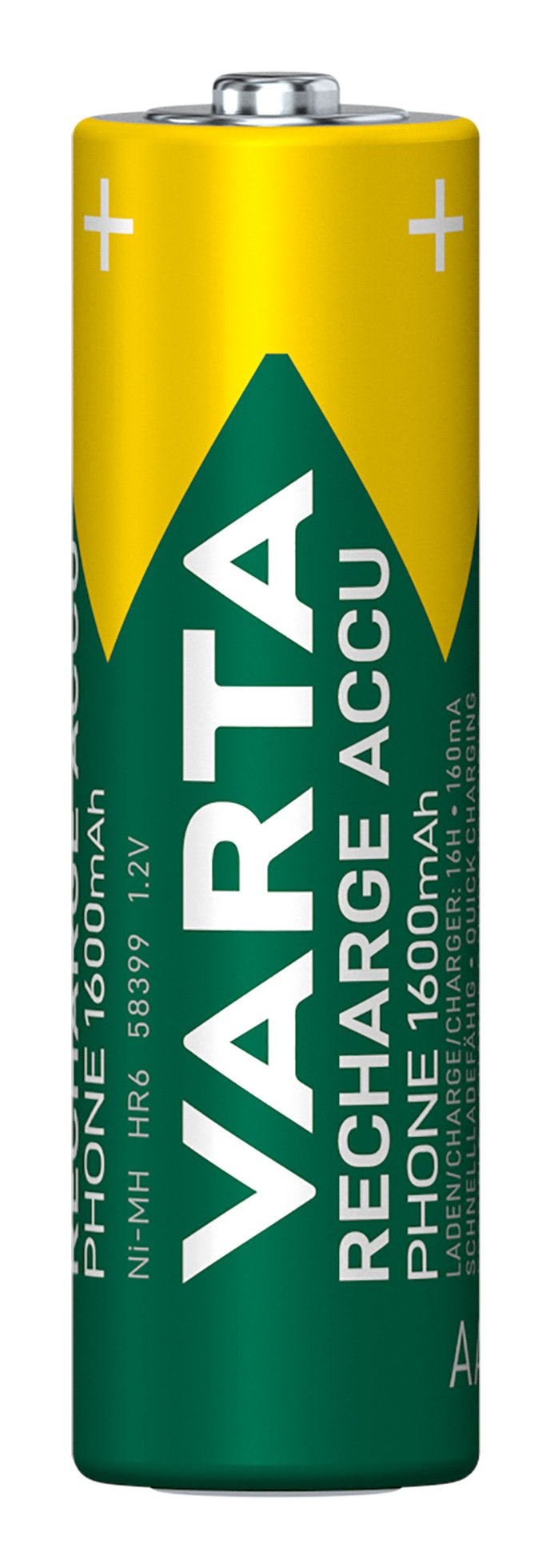Varta Batteries Recargables Phone Aa HR6 1600MAH 2ST.