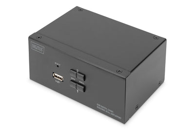 Digitus Kvm-switch 2-PORT 4K DP Dual Display — image 1