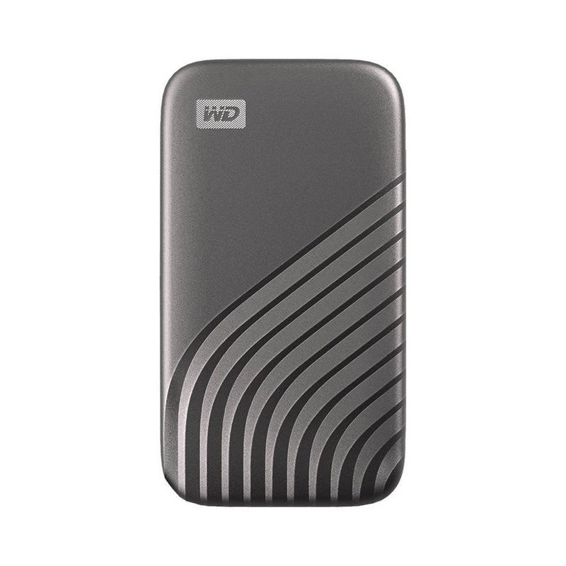 Western Digital Drive External SSD 2TB My Passport Grey Lect: 1050MB/S - Escr: 1000MB/S/USB-C/NVMe WDBAGF0020B