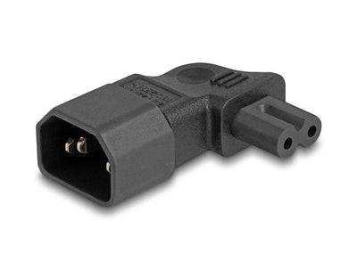 Delock Netzadapter IEC 60320 - C14 a C7, Connector Male / Connector Female — image 1