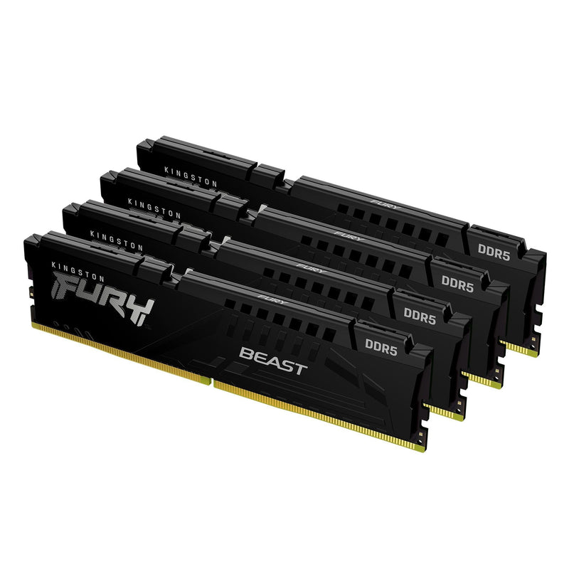 Kingston Memory Fury 128GB DDR5 5200 (4X 32GB) Quad-kit, KF552C40BBK4-128