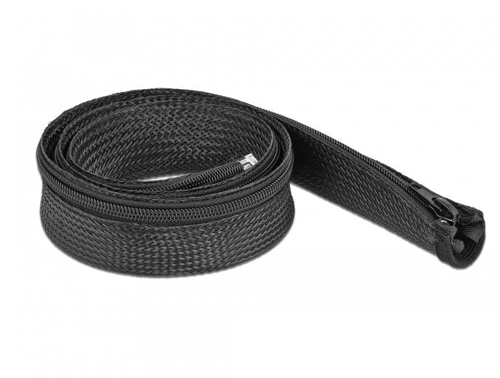 Case Trenzada With Zip Resistant Calor 1M X 30MM Black