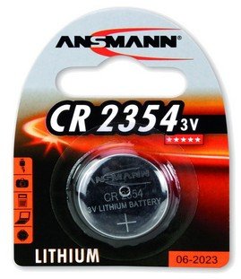 Ansmann Battery Button 3V Litio CR2354, Blíster 1 Piece (1516-0012)