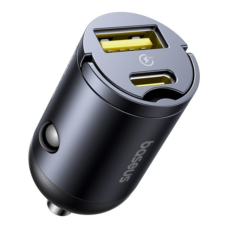Tiny Star Mini Car Charger (u + C) 30W Cosmic Black