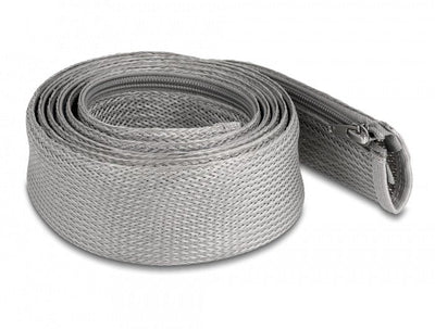 Delock Manga Trenzada With Zip Durable Calor 2M X 50MM Grey — image 1