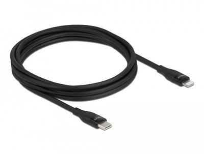 Delock USB Cable Type-c a Lightning™ Black 2M Mfi — image 1