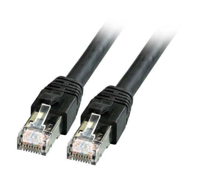 EFB Elektronik K5528SW.10 Network Cable 10M CAT.8.1 S/FTP (s-STP) Black