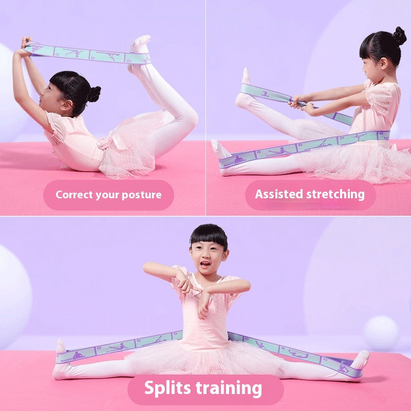 Children's Adult Digital Eight-grid Latin Dance Yoga Stretch Belt