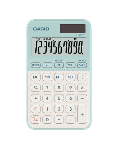 Casio SL-310YC-LG Light Green — image 1