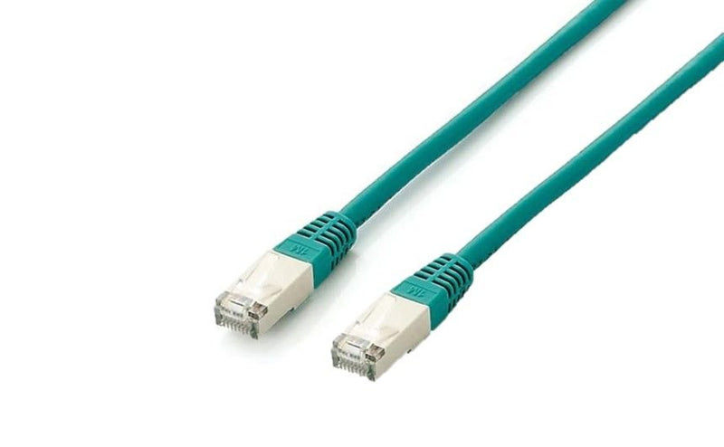 Equip Network Cable CAT.6A S/FTP 2x RJ45 20.00M Green Lszh Polybeutel