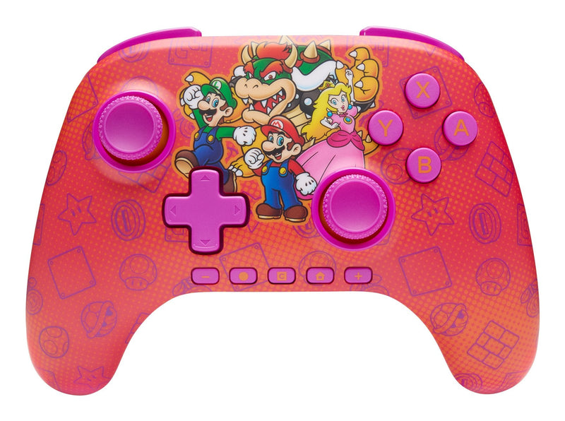 Power a Controller Wireless Advantage Nintendo Switch 2 - Mario And Sus Amigoscon Licencia Oficial, Efecto Hal