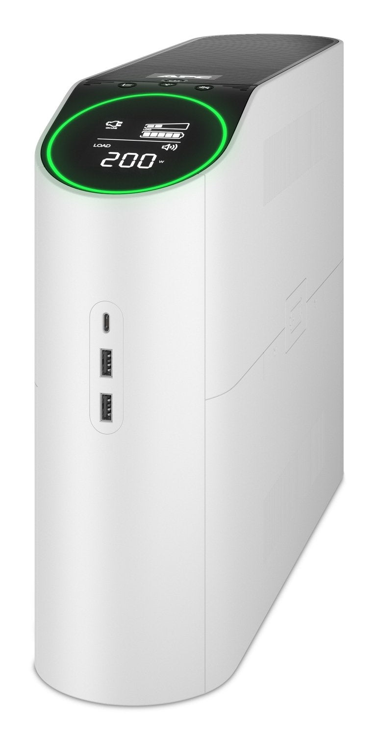 APC UPS BGM2200B-GR Back UPS Pro Gaming 2200VA 1320W 4XSCHUKO 2XIEC Luces RGB Formato Tower White