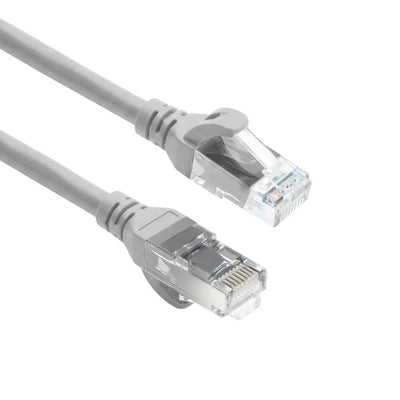 Grey 5 Meters Tpe U UTP CAT.6A Ultra-flex Patch Cable Snagless With RJ45 Connectors — image 1
