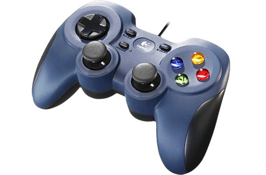 Logitech F310 Gamepad PC USB 2.0 Black Blue 940-000135