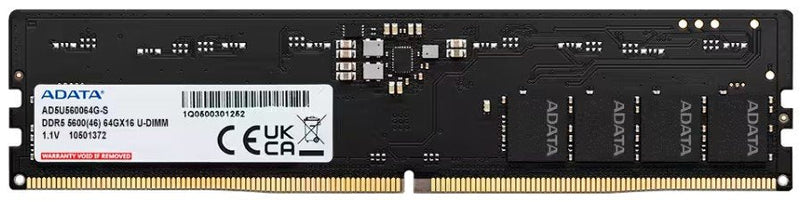 ADATA Memory DDR5 AD5U560064G-S 64GB 5600MHZ
