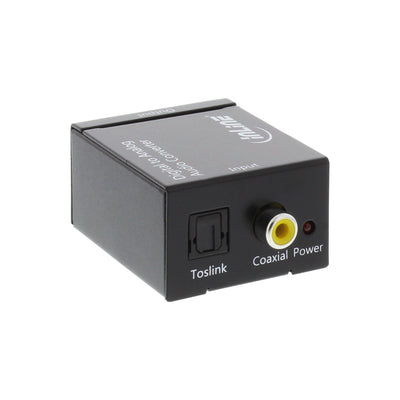 Inline Convertidor Audio Input Digital a Analógica Output Toslink Or Rca Stereo 2X Rca — image 1