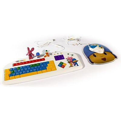 Keyboard Pocoyo USB + Mouse + Mouse Pad Kit Compl. — image 1