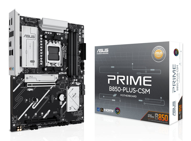 ASUS Motherboard Prime B850-PLUS-CSM AMD, AM5,DDR5,ATX 90MB1LC0-M0EAYC