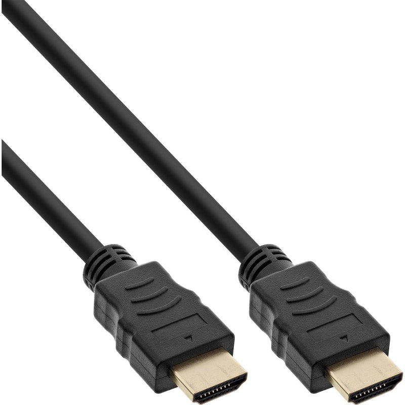 Inline HDMI Cable With Ethernet Male a Male Black 0.3M