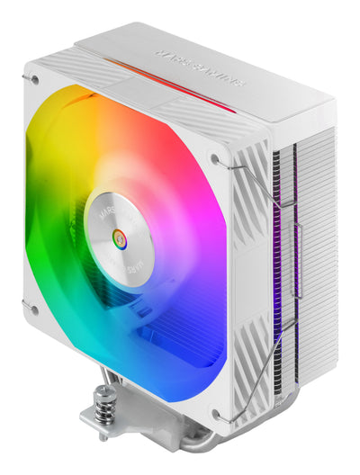 Mars Gaming Fan With Disipador MCPU-X4ARGB 12CM White — image 1