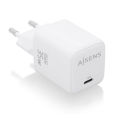 Aisens Charger GaN 35W - 1x USB-C PD 3.0 QC4.0 - White — image 1