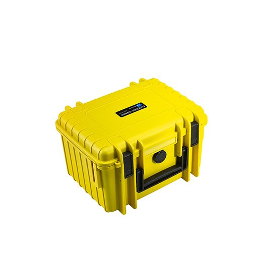 B & W Outdoor Case Type 2000 Inserto Partición Acolchado Yellow