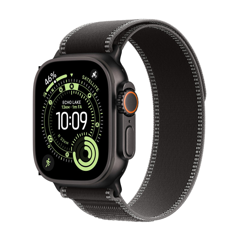 Apple Watch Ultra 3 GPS Cellular 49MM Box Titanio Black Strap Trail Loop Black M L