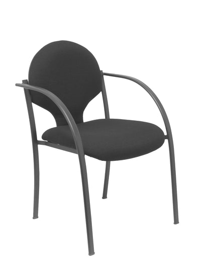 Pack 2 Chairs Hellin Chasis Black Bali Black — image 1