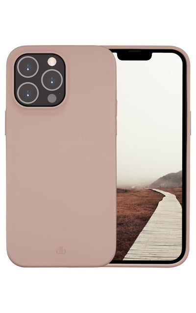 DBRAMANTE1928 Case Costa Rica Rear Silicone Arena Pink Apple Iphone 14 Pro Max. — image 1
