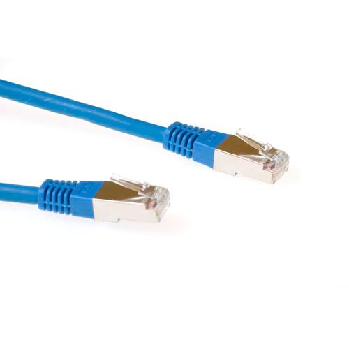 Blue 5 Meter Lszh SFTP CAT.6 Patch Cable With RJ45 Connectors