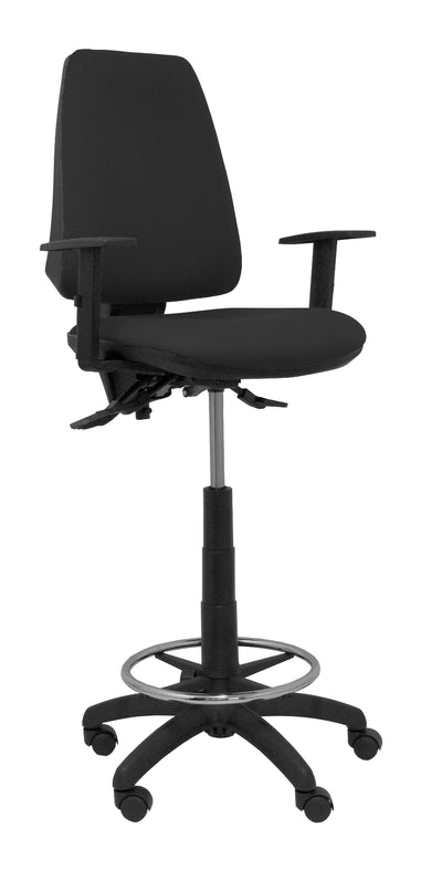 Piqueras And Crespo Taburete Elche S Bali Black Arms Regulables — image 1