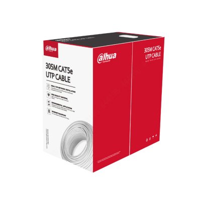 Dahua Technology PFM920I-5EU-C Network Cable White 305M CAT.5E U/UTP (UTP) — image 1