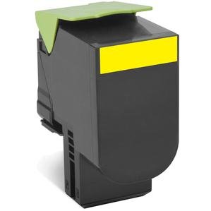 Lexmark Genuine Toner 802HY, High Yield, Yellow Genuine Toner Lccp, Lrp, Lexmark CX410DE, CX410DTE, CX410E, CX — image 1