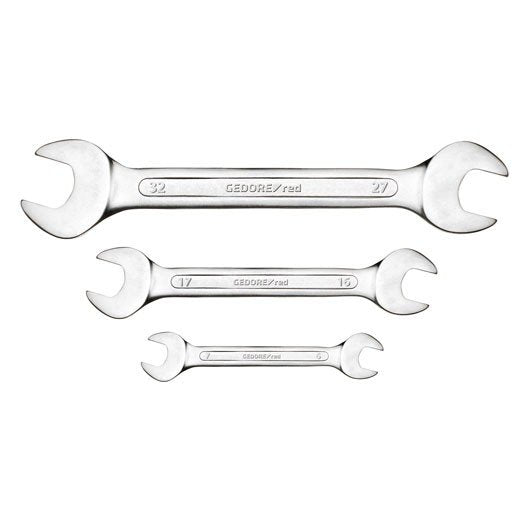 Network Doppel-maulschlüssel-satz, Kurz, 12-TEILIG, Schraubenschlüssel Chrom, Sw 6 - 32MM