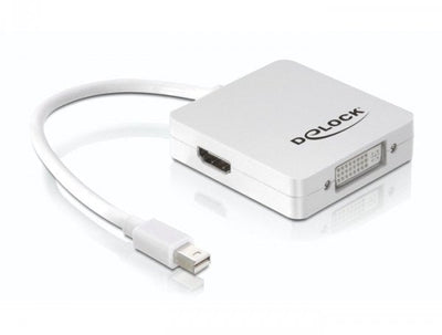 Adapter Mini DisplayPort Male a DisplayPort / HDMI / DVI 24 + 1 Pin — image 1