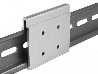 Delock Clip Assembly Aluminium Carril Din — image 1