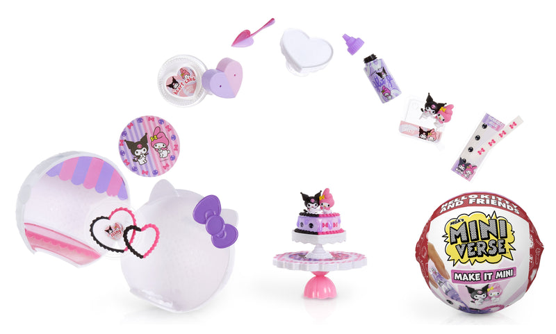 Mga Entertainment Miniverso Mga: Hazlo Mini Hello Kitty And Friends Serie 2 Mini Coleccionables, Crea Artículo