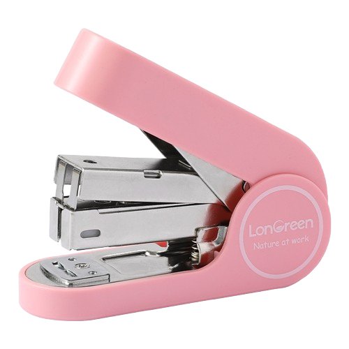 Deli Stapler Longreen Easy 25 Hojas Pink