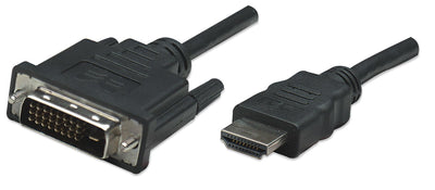 Manhattan HDMI Cable a DVI-d, 1M — image 1