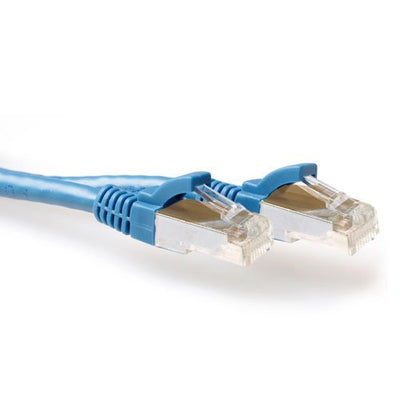Blue 15 Meter Lszh SFTP CAT.6A Patch Cable Snagless With RJ45 Connectors — image 1