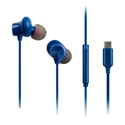 Panasonic Headphones RP-TCM225DEA Alámbrico Dentro Or Ído Llamadas/Música USB Type-c Blue — image 1