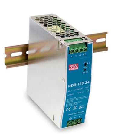 Mean Well NDR-120-48 Power Supply Conmutada Carril Din 120W 48VCC 2.5A — image 1